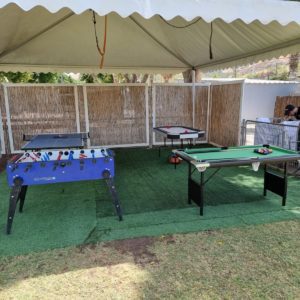 שולחנות משחק להשכרה